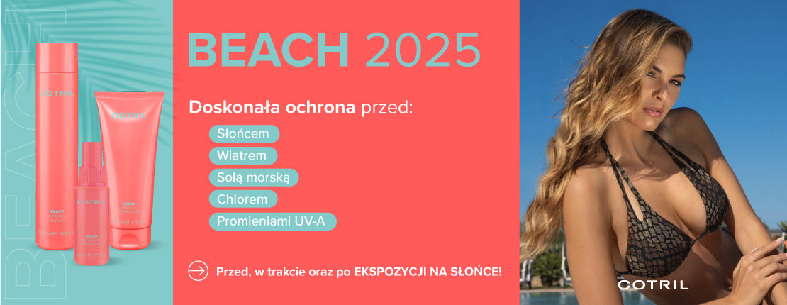 Cotril Beach 2025 - kosmetyki idealne na plażę